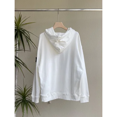 Худи Stone Island With A Patch "White" фото № 3