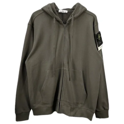 Худи Stone Island With Patch - ZIP "Gray"
