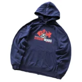 Худи Stussy Logo And Circle With Symbol "Blue"