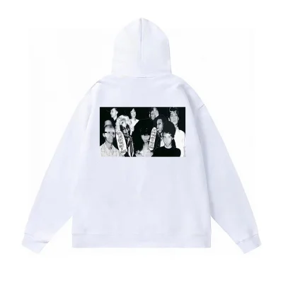 Худи Stussy X Martine Rose Subculture "White" фото № 2