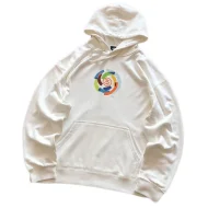 Худи Stussy Circle From Multicolor Details And Big Front Pocket