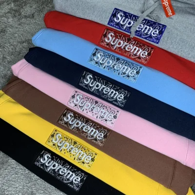 Худи Supreme Brand Logo "Brown" фото № 4