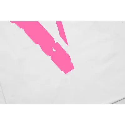 Худи Vlone Pink Text Friends "White" фото № 3