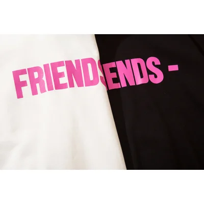 Худи Vlone With The Inscription Friends And Logo "White" фото № 2