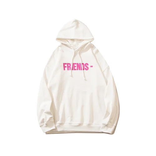 Худи Vlone With The Inscription Friends And Logo "White"
