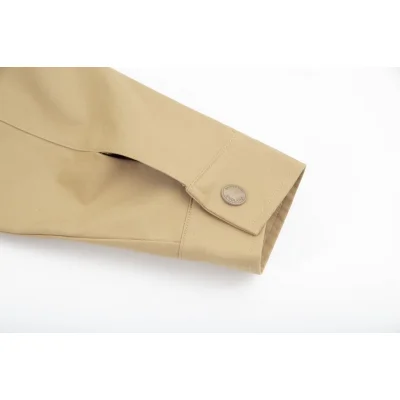 Куртка Burberry Turned Collar Flap Pockets “Beige” фото № 4