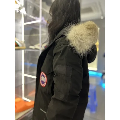 Парка Canada Goose Fur Hood "Black" фото № 4