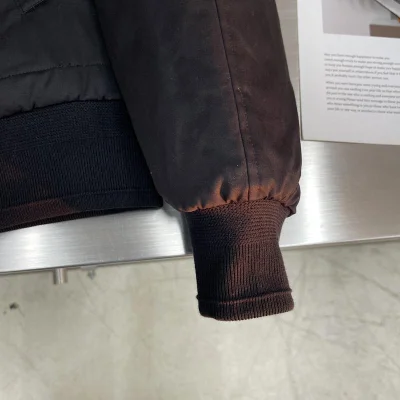 Куртка-бомбер Christian Dior Bilateral Frontside Logo Couture "Black" фото № 7