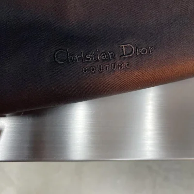 Куртка-бомбер Christian Dior Bilateral Frontside Logo Couture "Black" фото № 5