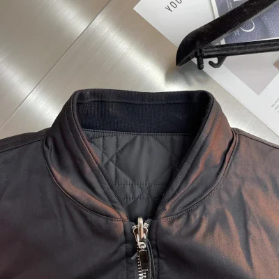 Куртка-бомбер Christian Dior Bilateral Frontside Logo Couture "Black" фото № 4