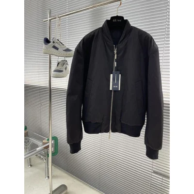 Куртка-бомбер Christian Dior Bilateral Frontside Logo Couture "Black" фото № 2