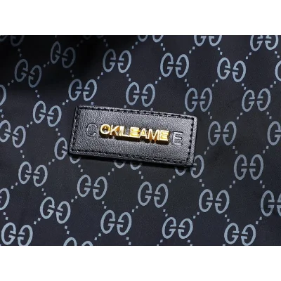 Ветровка Gucci With Print Of Many Letters G "Blue/Gray" фото № 2