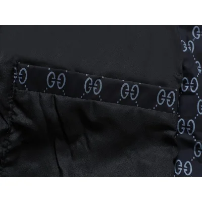 Ветровка Gucci With Print Of Many Letters G "Blue/Gray" фото № 3