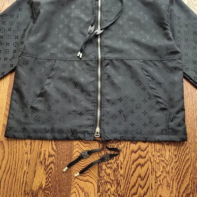 Ветровка Louis Vuitton With Stylish Logo Print "Black" фото № 9