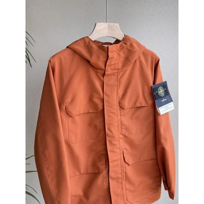 Ветровка Stone Island Comfortable With A Hood "Orange" фото № 3