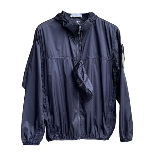 Ветровка Stone Island Lightweight With A Handbag "Blue/Black"