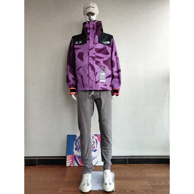 Куртка The North Face Velcro On The Sleeve "Pink/Violet" фото № 4