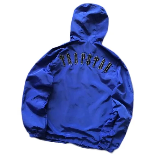 Ветровка Trapstar Wide Embroidered Logo Back "Blue"