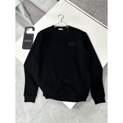 Лонгслив Christian Dior Clear Frontside Logo CD "Black" фото № 2 Лонгслив Christian Dior Clear Frontside Logo CD "Black" фото № 2
