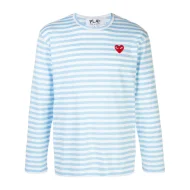 Лонгслив Comme des Garçons Play Heart Colors "Blue"