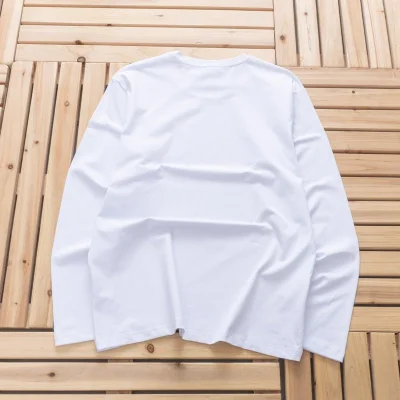 Футболка Hugo Boss Long Sleeves Brand Logo "White" фото № 2