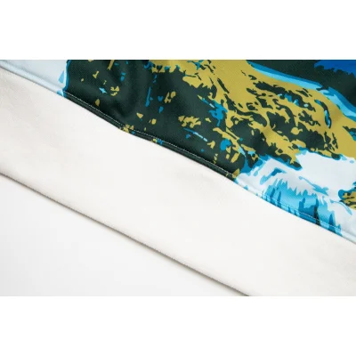 Лонгслив Louis Vuitton Beautiful Print "White/Blue" фото № 3