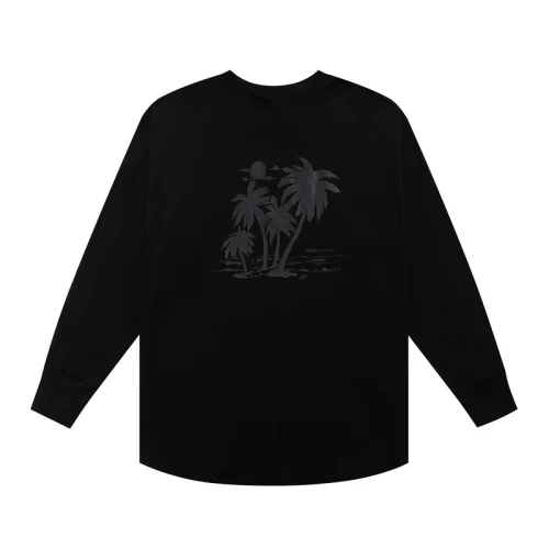 Лонгслив Palm Angels Team Wang "Black"