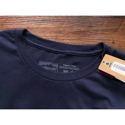 Лонгслив Patagonia Mountain Landscape Back Print "Blue" фото № 8