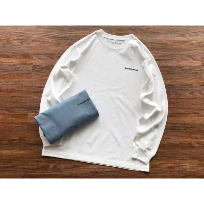 Лонгслив Patagonia Fish With Colorful Stripes "White" фото № 2 Лонгслив Patagonia Fish With Colorful Stripes "White" фото № 2