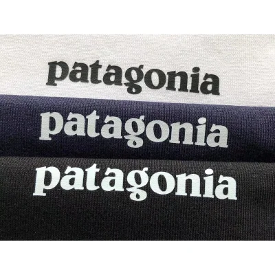 Лонгслив Patagonia Dark Mountain Landscape Print "White" фото № 3