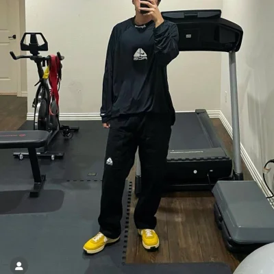 Футболка с длинным рукавом Supreme Collar Logo "Black" фото № 7