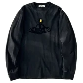 Лонгслив Vivienne Westwood Small Logo "Black"