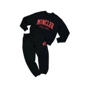 Костюм Moncler Print Brand Name Text "Black"