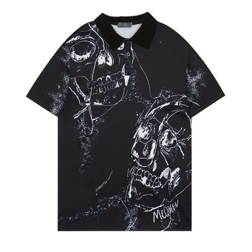 Поло Alexander Mcqueen Faces "Black"