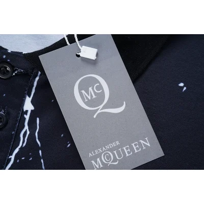 Поло Alexander Mcqueen Faces "Black" фото № 7