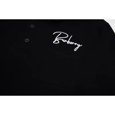 Поло Burberry Caption "Black" фото № 4