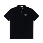 Поло Christian Dior Emblems Initials "Black"