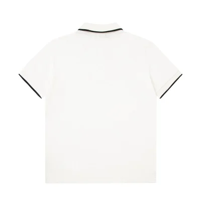 Поло Givenchy With Text Logo On The Collar "White" фото № 5