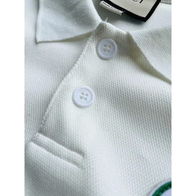 Поло GUCCI Logos Color Print "White/Green/Red" фото № 7