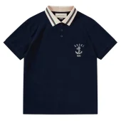 Поло Gucci Pocket Anchor "Blue"