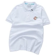 Поло Lacoste Beach Crocodile "White"