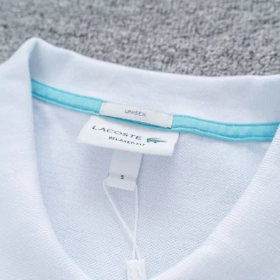 Поло Lacoste Beach Crocodile "White" фото № 3