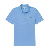 Поло Lacoste Very Small Crocodile Logo "Blue"