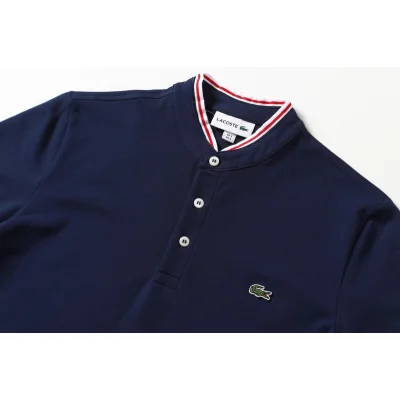 Поло Lacoste Stripes "Blue" фото № 2