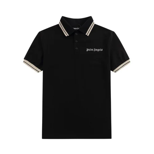 Поло Palm Angels In A Classic Style "Black"