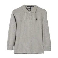 Поло Ralph Lauren Polo With Long Sleeve And Logo "Gray"