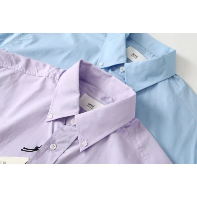 Рубашка Amiri Light Base "Lilac" фото № 6