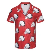 Рубашка Amiri Skull Print "Red"