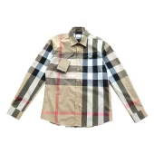 Рубашка Burberry Basic Style "Brown"