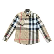 Рубашка Burberry Basic Style "Brown"